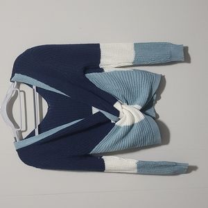 Cropped Long Sleeve Sweater